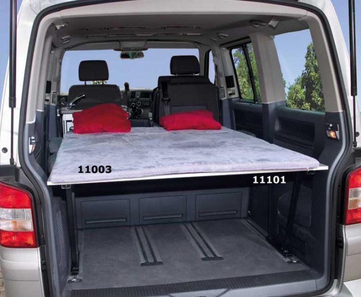 VW T6/5 Multivan Rearrest Klaar gemaakt, uitbreiding naar Lazy Bed