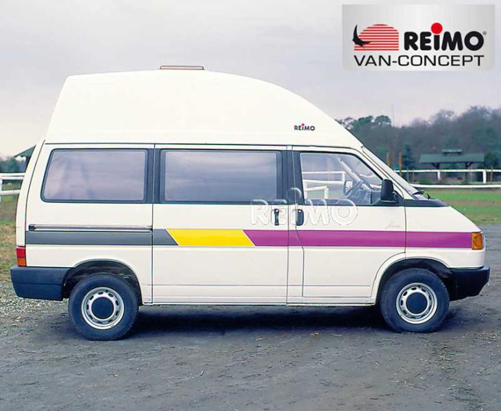 T4 hoog dak voor VW korte wielbasis Ergoline, wit