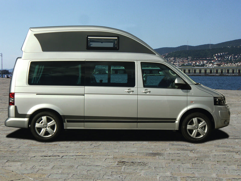 Hoogdak Volkswagen T5 & T6 Lang Wielbasis Ergoline Wit