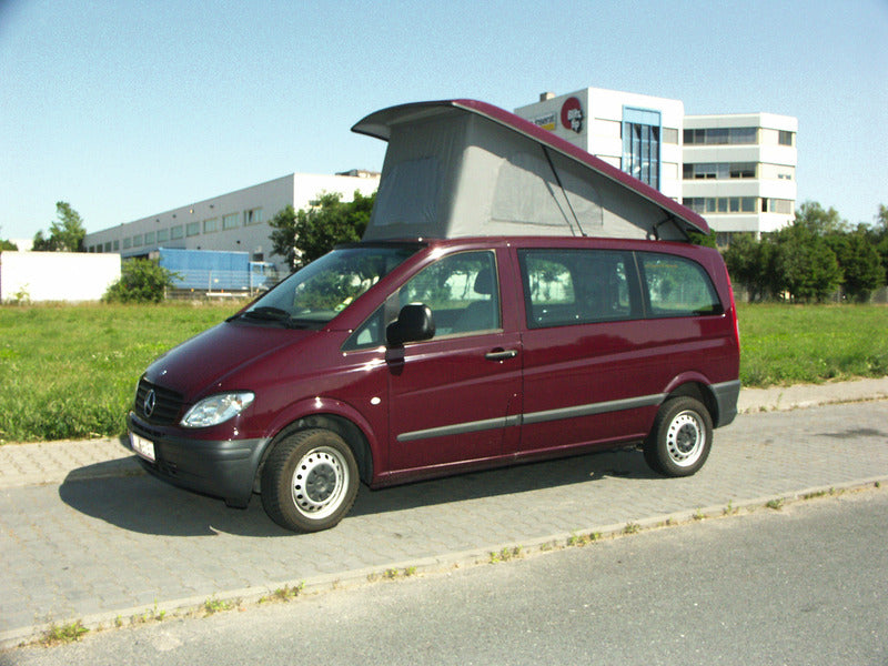Mercedes Vito pop-up dak, jaar 04-14, compacte uitvoering, Voorzijde hoog