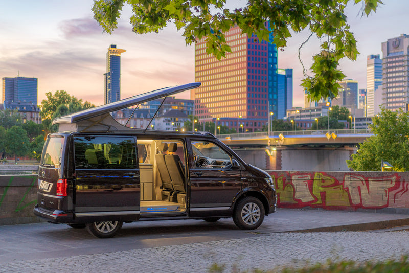 Reimo Slaaphefdak Volkswagen Transporter T5/T5.1/T6/T6.1 SWB KWB korte wielbasis - Voor hoog - Met Spoiler