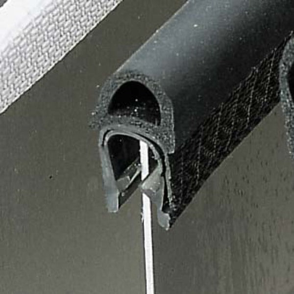 Afdichtingsprofiel met afdichtingskraal - Klembereik 1,0-4,0 mm - Lengte: 50m