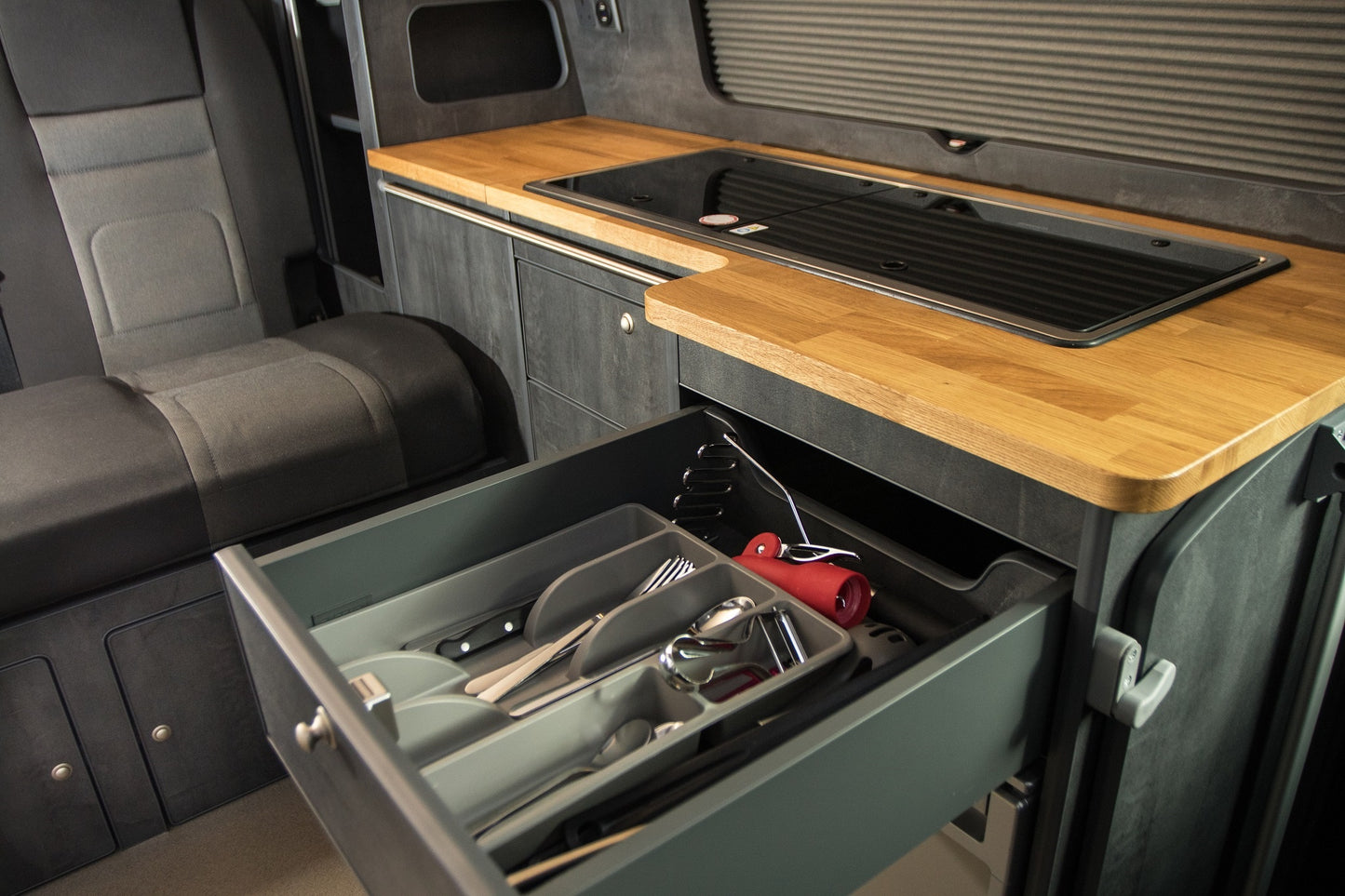 Complete camper inbouw VW Transporter T5/T6 Meubelset