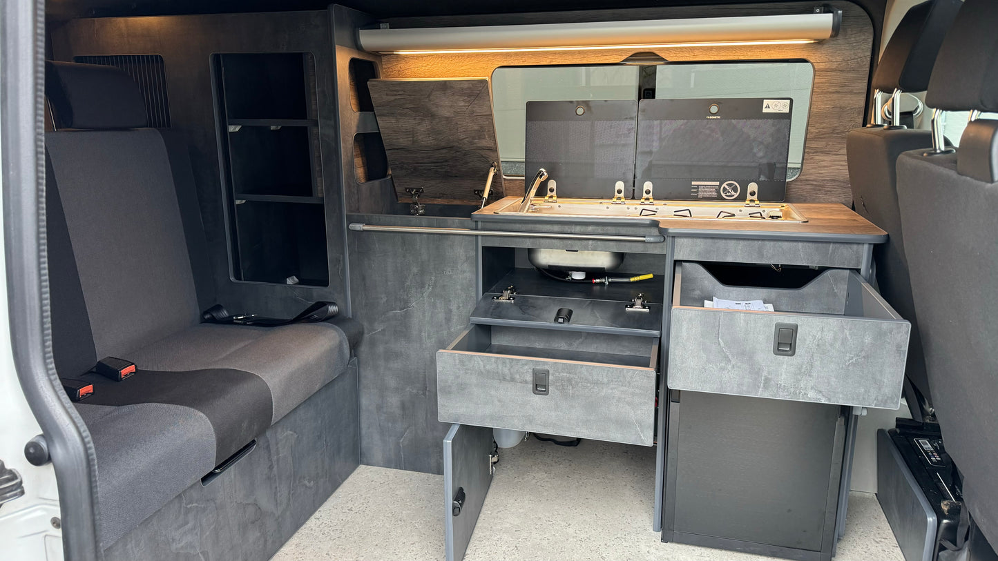 Complete camper inbouw VW Transporter T5/T6 Meubelset