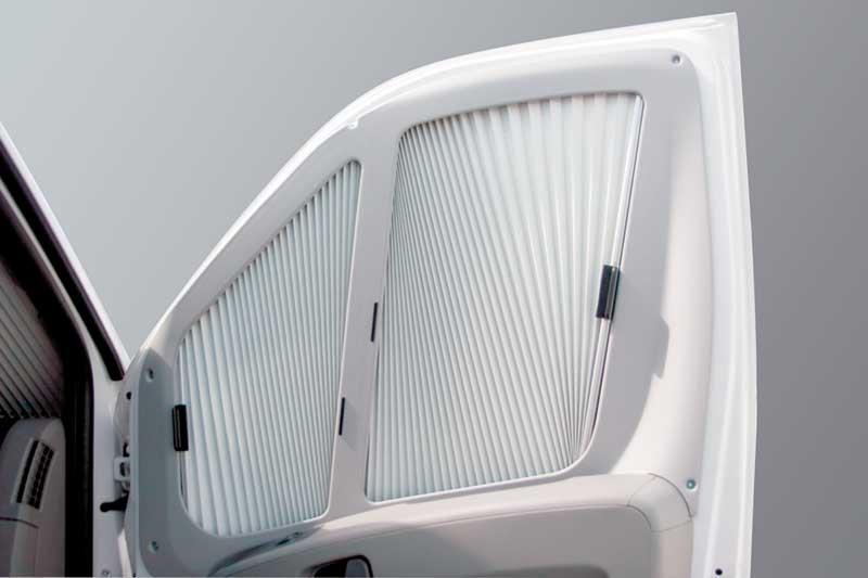Ducato X250 voorruitrolgordijn 2006-2011 grijs