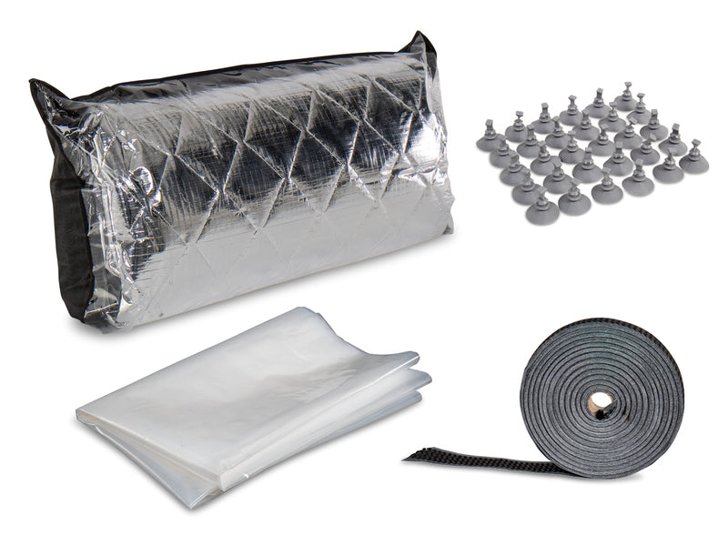 Thermomat Doe-het-zelfset - Zwart / Zilver 3 5m x 1 55m