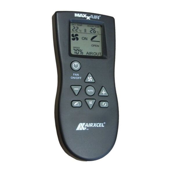 Dakkap met Raincover MaxxFan Deluxe helder glas