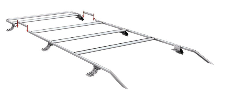 Dakrailverlenging van 5990mm tot 6360mm