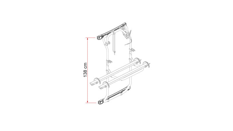 Fixing profile Kit Bars DJ Crafter from 2017 - Deep Zwart