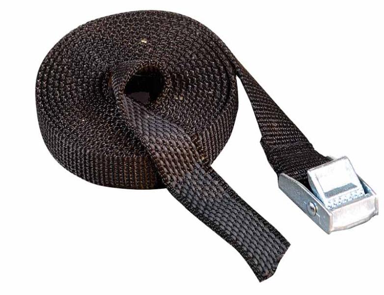 Spanband 2m x 18mm, rubberachtig. percelen