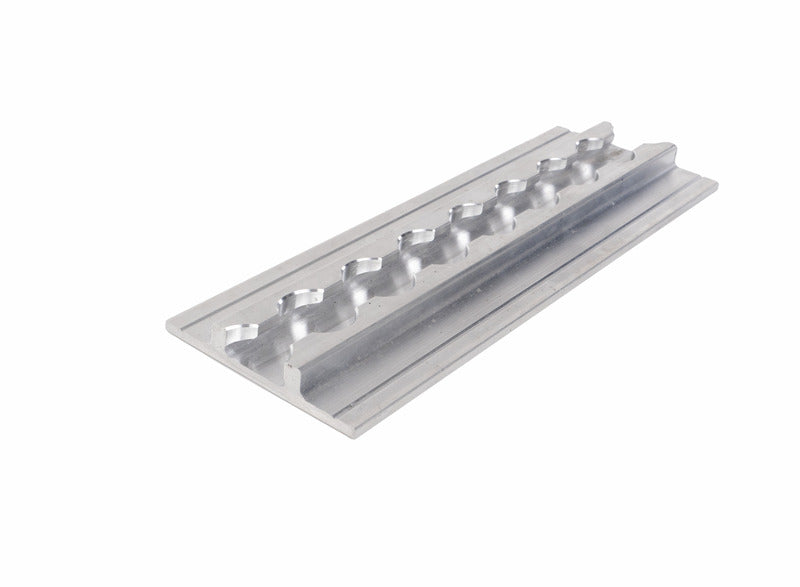 Bevestigingsrail extra breed, voor wand- en vloermontage