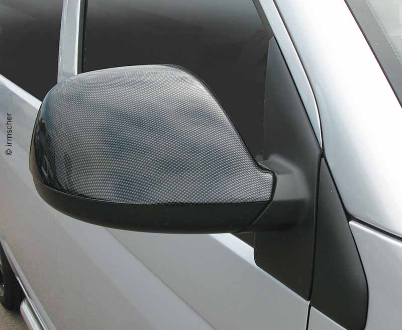 Spiegelflap carbonlook voor VW T5