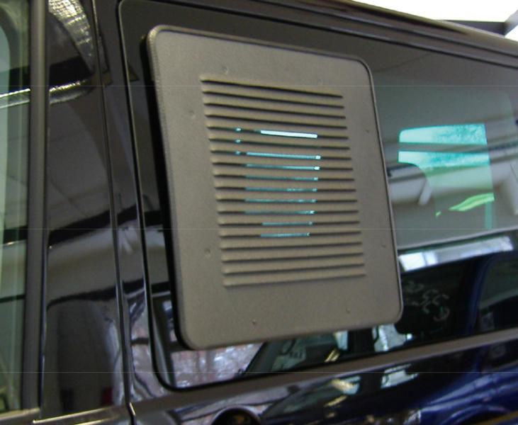 T5/6 Lüftungsgitter Voor Schuifraam AIRvent Rechts