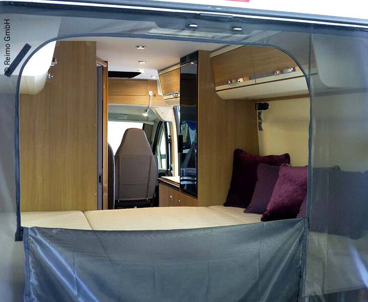Muggenhor achterdeur Sprinter >06, Crafter 06-16, elastische band