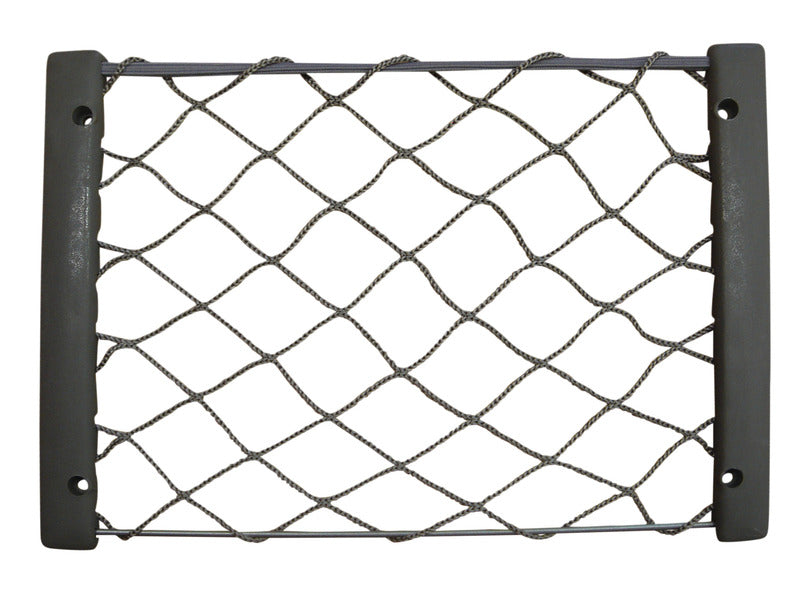 Opbergnet 31,5x21,5cm donkergrijs, 31,5x21,5cm.