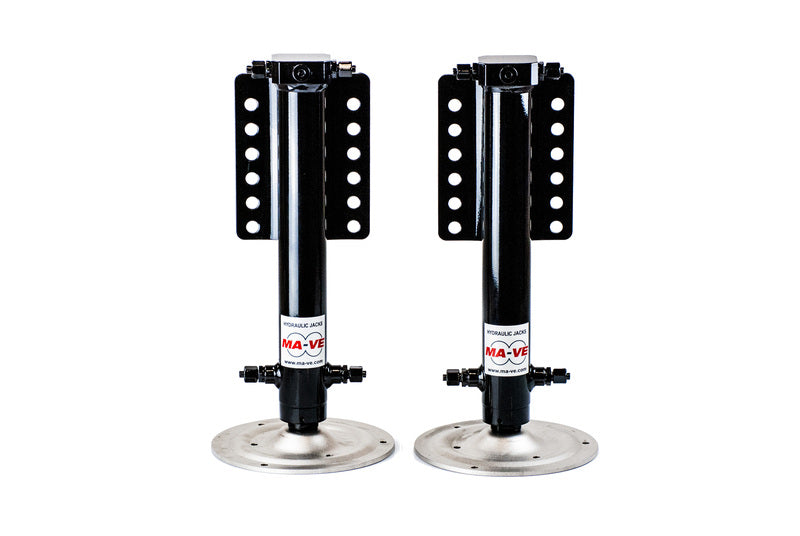 MA-VE Hydraulische dommekrachten - 12 V systeem voor Fiat Ducato X250/290 met Fiat Origineel Chassis