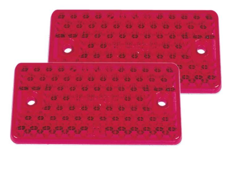 Reflectoren rood 91 x 47mm (2 st.)