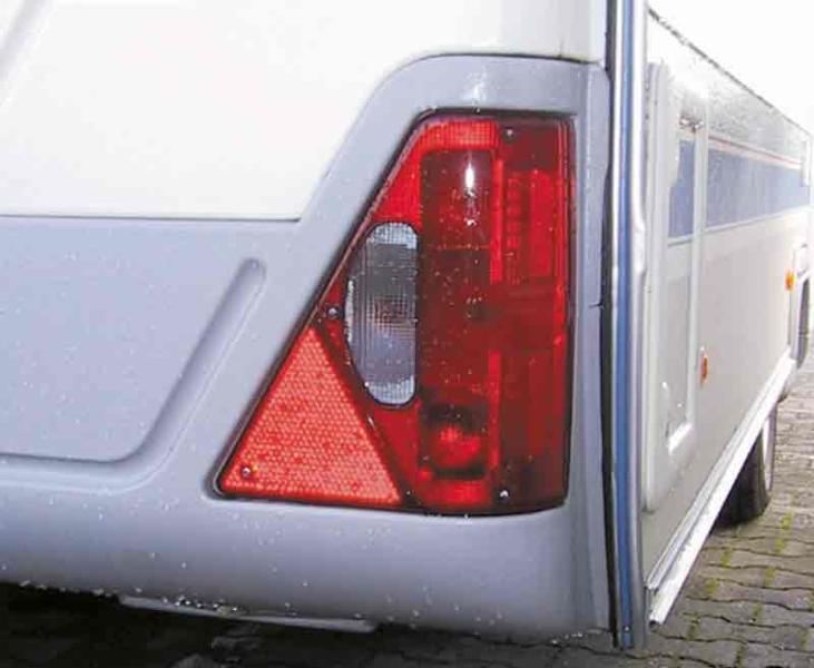 Dreieckrückstrahler Rood