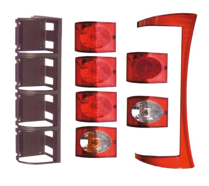 Rückstrahler Mod.Syst.Rood