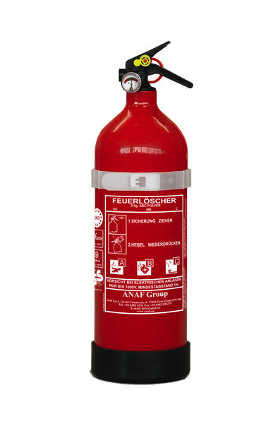 ABC brandblusser 2kg met manometer