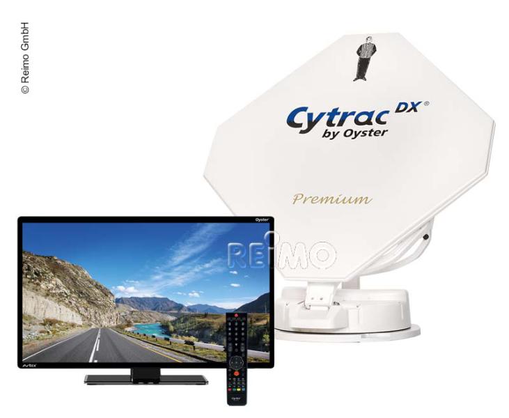 Cytrax DX Twin Premium sateliet systeem met 19' Oyster TV