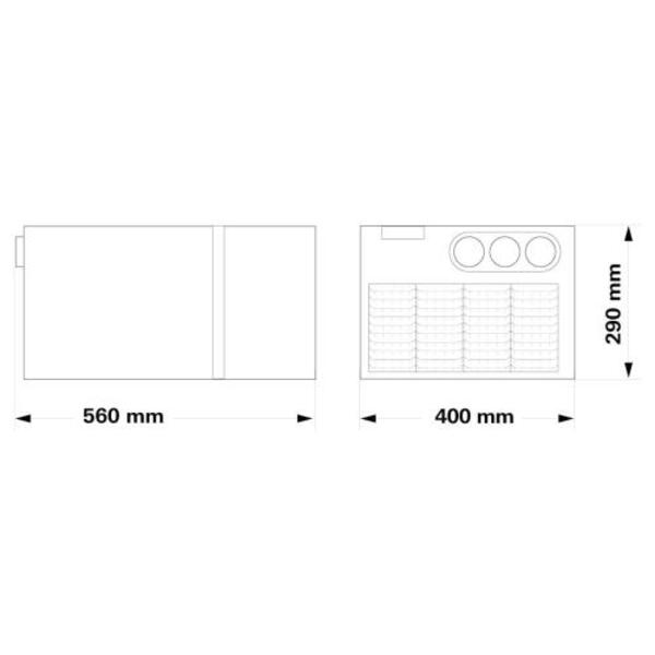 Airconditioning Truma Saphir Compacte 230V-besturingseenheid zwart