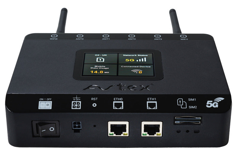 AMR105X - Zwarte antenne
