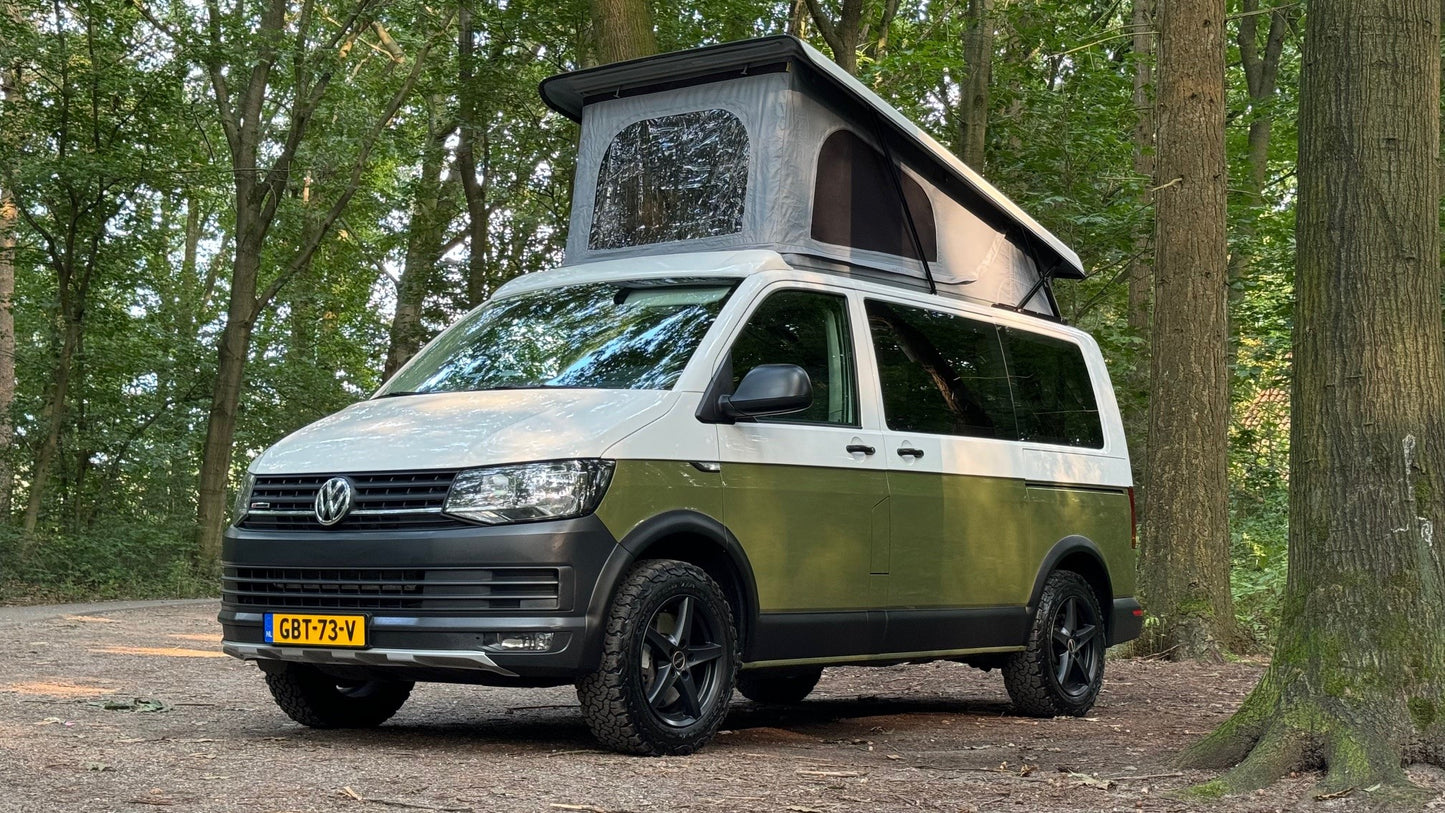 VW Transporter T6 spatbordverbreders | lengte 1 & schuifdeur rechts