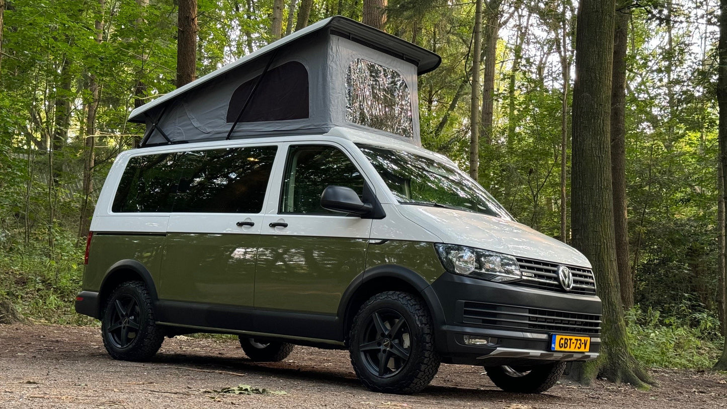 VW Transporter T6 spatbordverbreders | lengte 1 & schuifdeur rechts