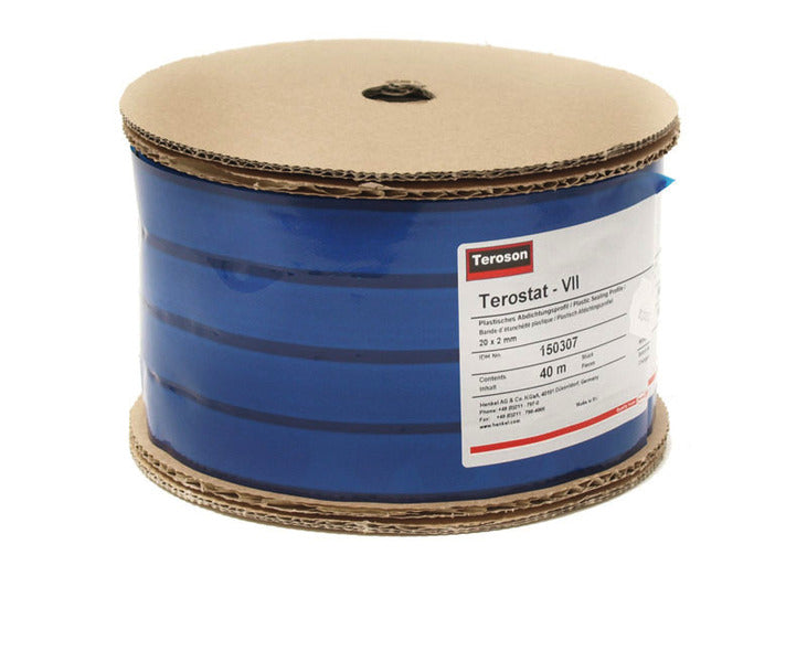 Terostat VII afdichtband 20x2mm, wit, 40m rol