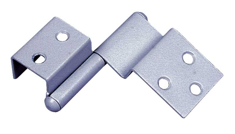 Speciaal scharnier Rechts medium grijs los