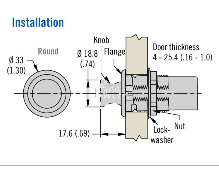 Kledinghaken PushLock