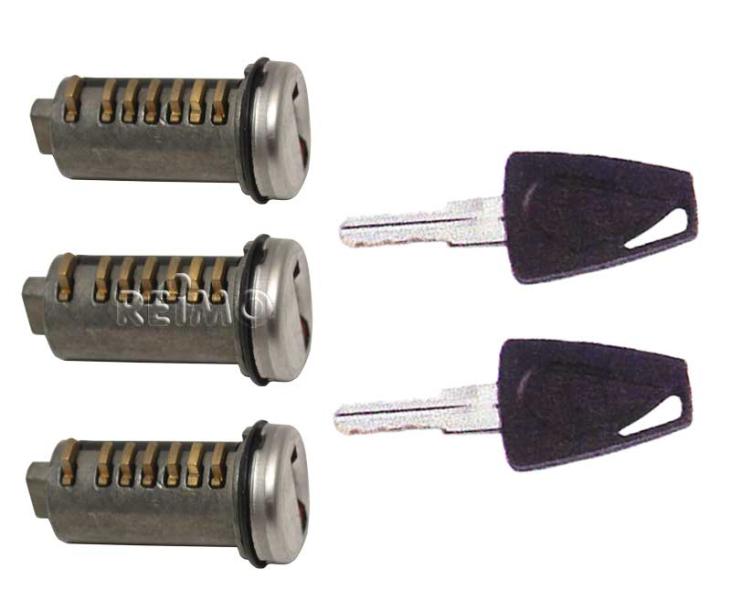 3 Steckzylind.Incl. 2Schlü