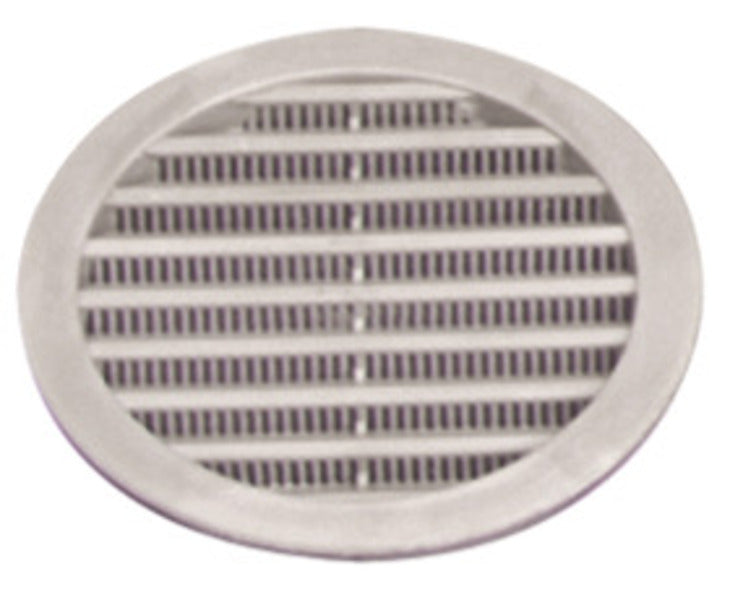 Ventilatierooster rond wit