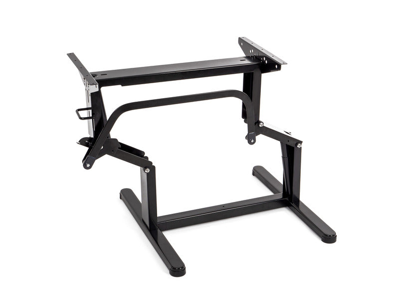 Heftafelonderstel, metaal - lengte: 60 cm zwart, incl. Grondbevestiging