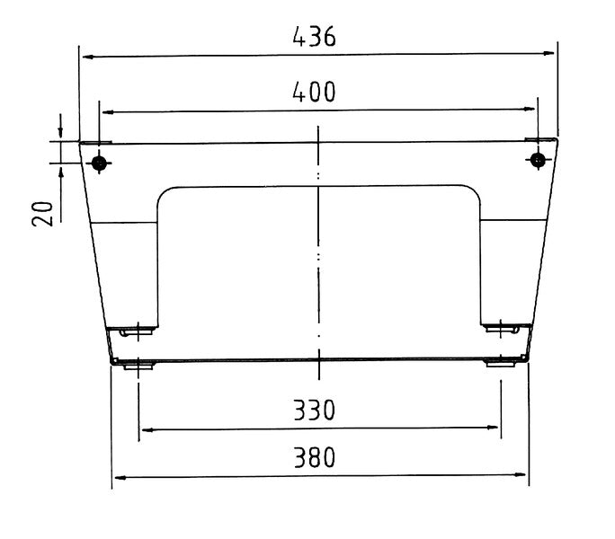 Doosvoet voor adapter 59567