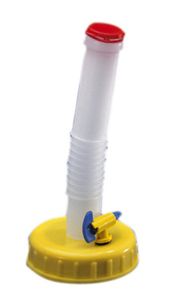 Sluiting DIN96 met uitloop 20cm