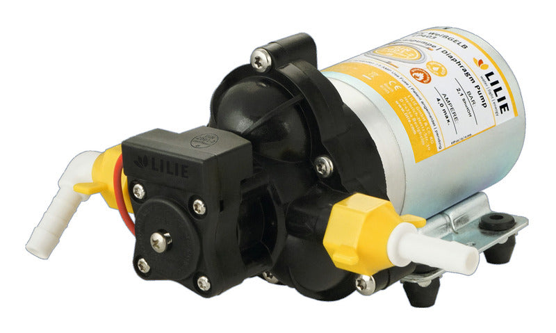 Lily Shurflo Pump Classic Series wit geel 1,4 bar, 7L/min
