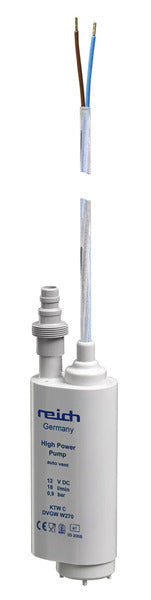Hoogwaardige dompelpomp 18 Ltr. SB drinkwater conform SB, losjes