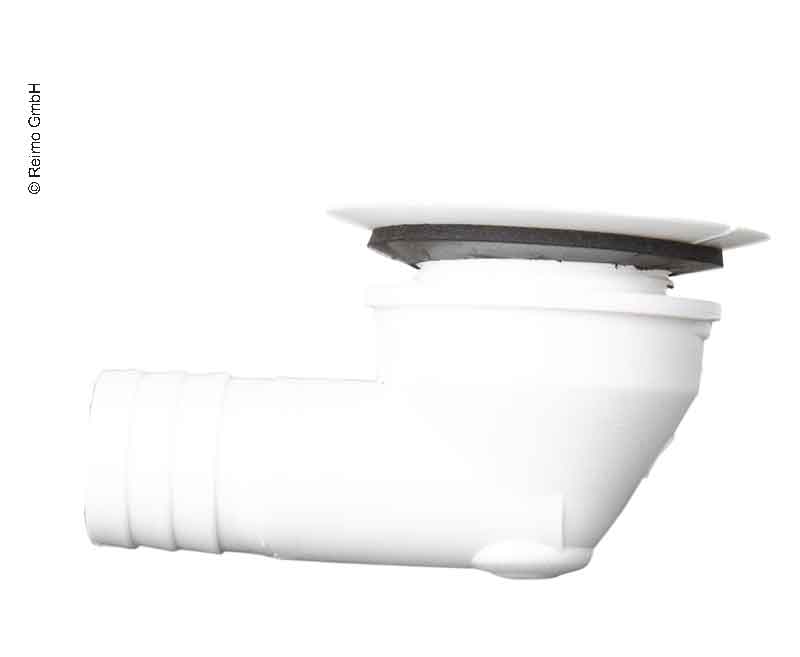 Waterafvoerset 90° slang 3/4", afvoeropening 23 mm, type B