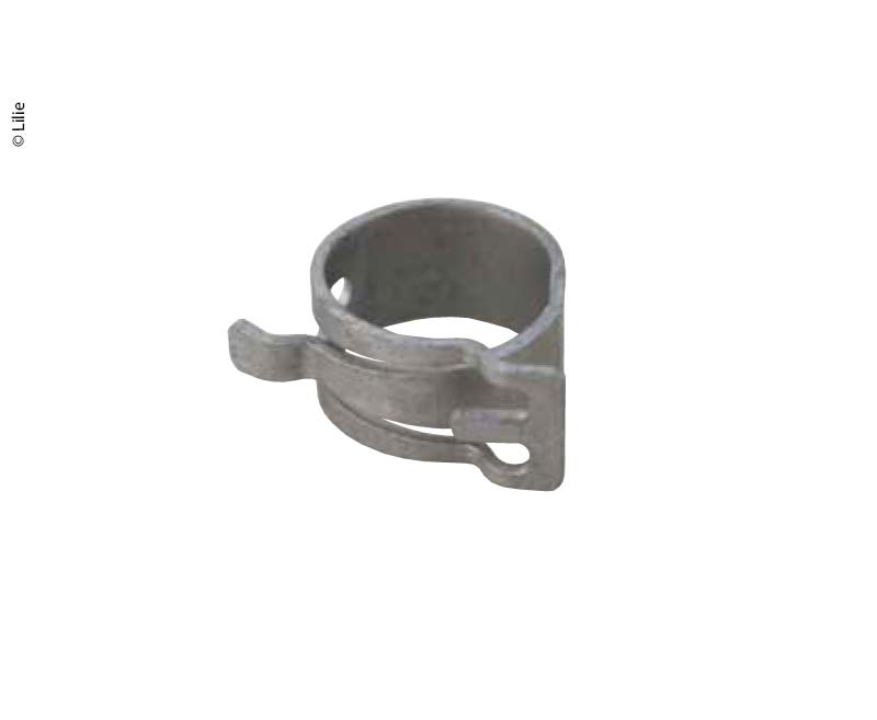 Veerriemklem 15mm wit Geel Geel