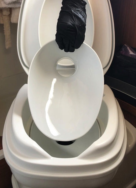 TWUSCH porseleinen inzetstuk voor Thetford toilet C220