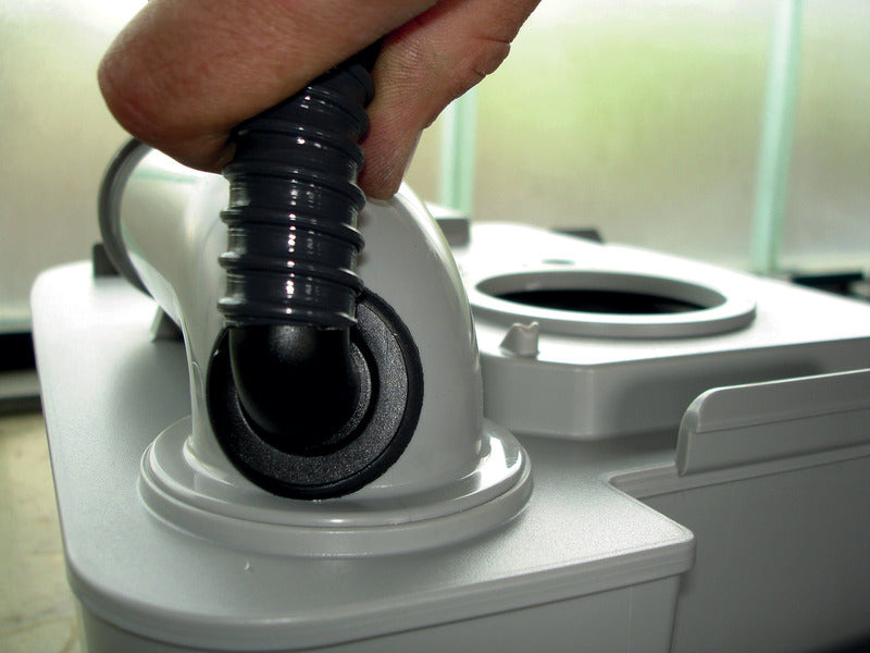 SOG ontluchting II, type C, voor Porta-Potti, deurvariant wit