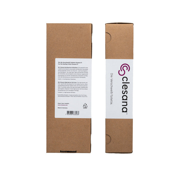 Barrièrefolie voor Clesana C1 toilet