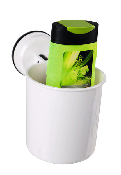 Beker met zuignap, wit, tot 4kg