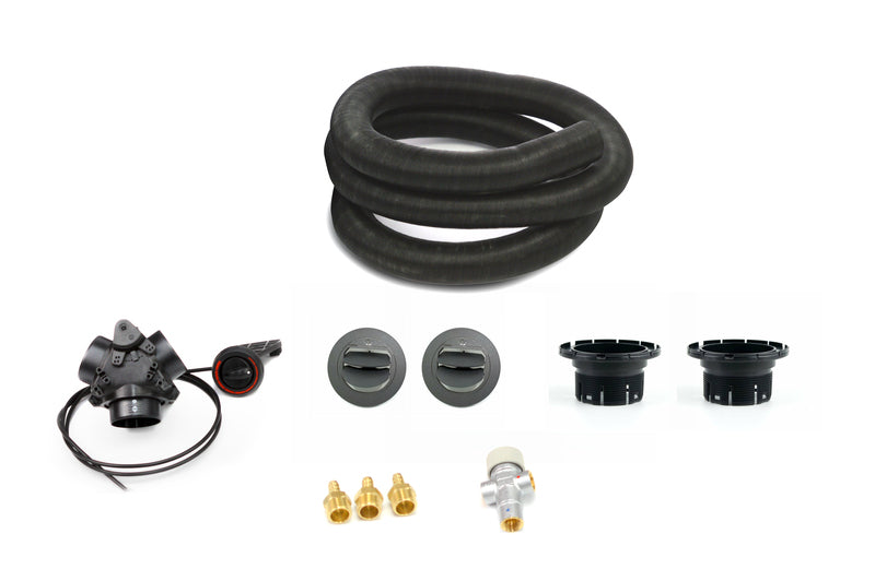 Universele warme doucheset 60 mm