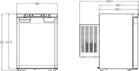 Carbest LR40L Inbouwcompressorkoelkast