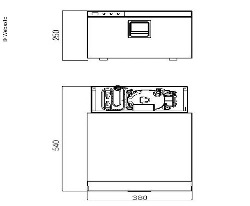 Koellade Lade Lade 16L, 12/24V