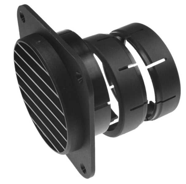 Zwenkbaar mondstuk SCW2 zwart E18/24 SB