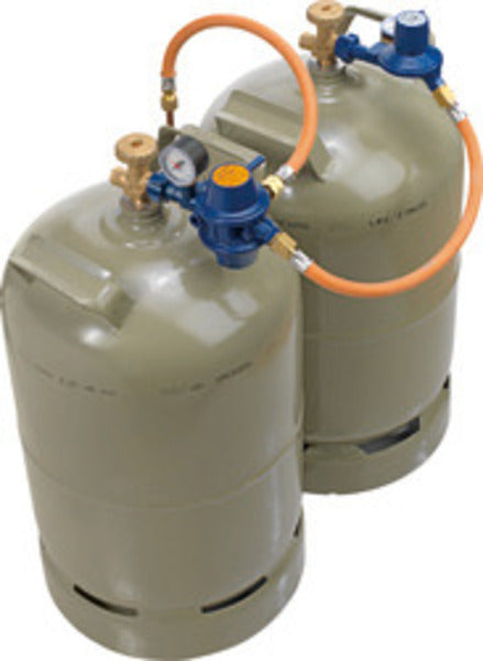 Systeem met twee flessen Caramatic® PS 16 bar voor 50mbar